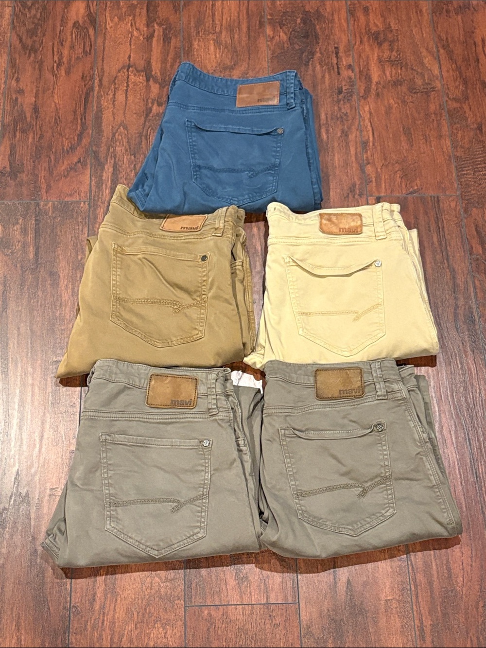 Mavi Men's Chinos 36x32 5 pair
